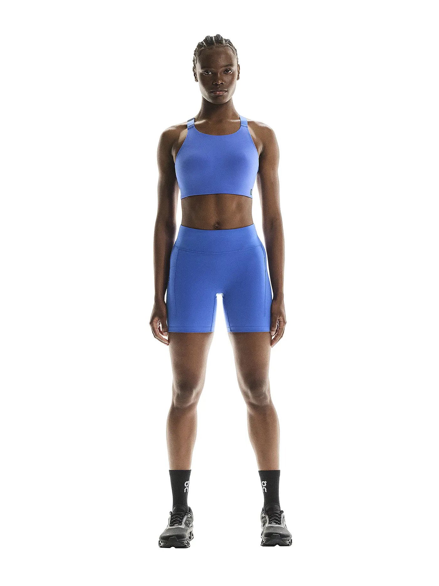 ON | Damen Laufshort Performance | blau
